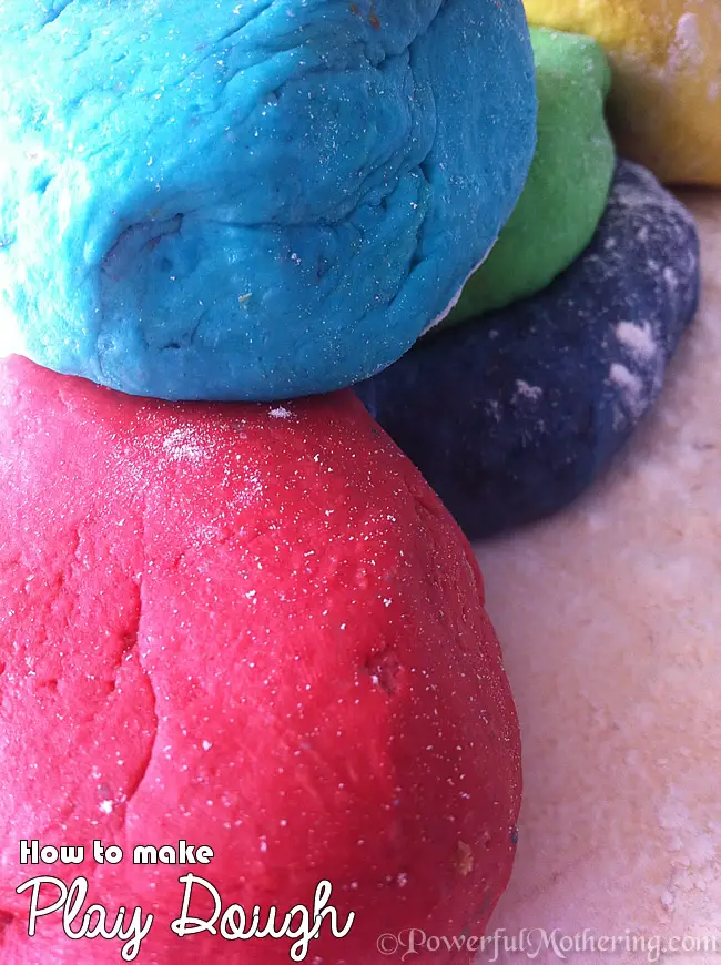 How to Make your own Play Dough