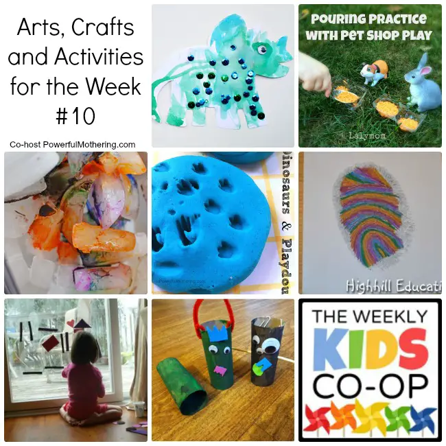 Arts, Crafts and Activities for the Week with the Kids Co Op #10