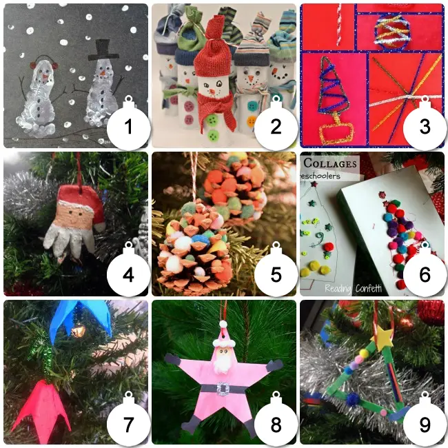 christmas arts and crafts for preschoolers