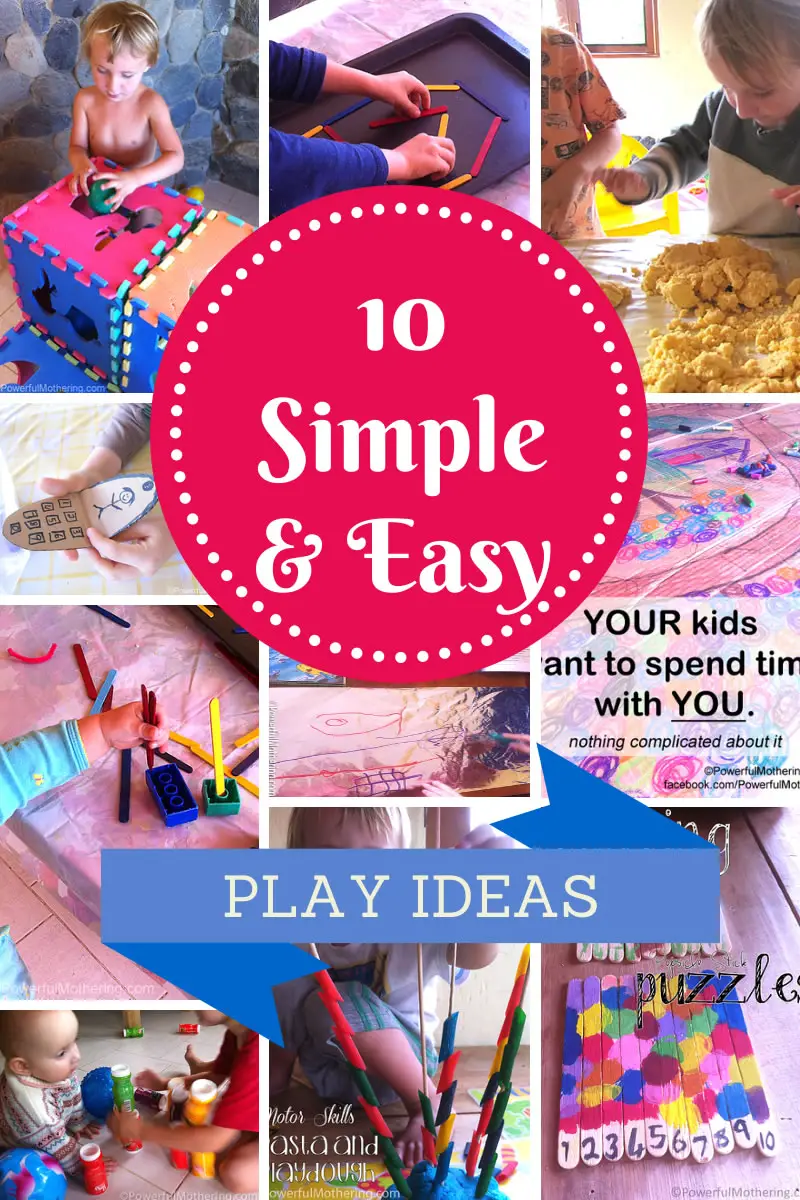 5 Quick and Easy Play Ideas You Can Set Up in Less Than 2 Minutes - Simply  Play Today