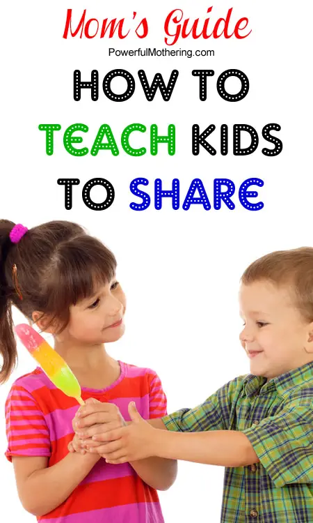 How To Teach Kids To Share Plus Sharing Activities