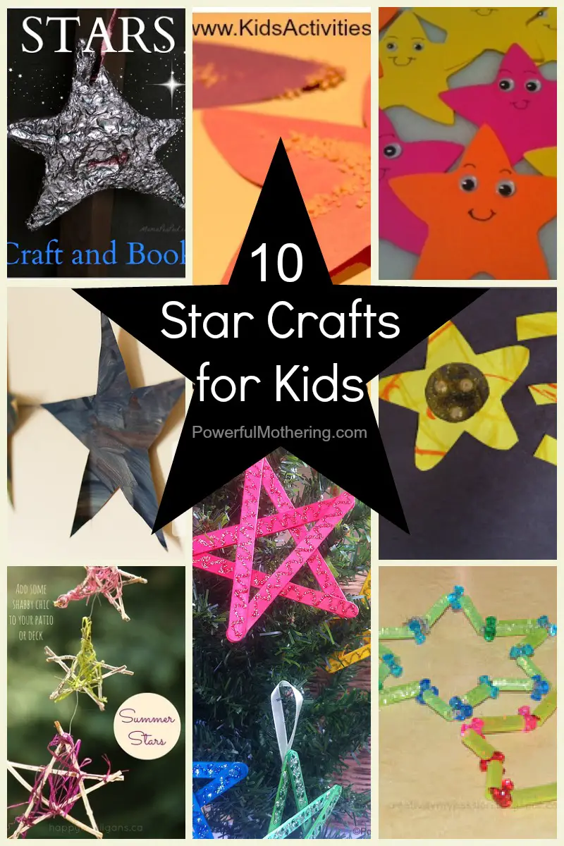Star Popsicle Stick Ornaments - Kids Activity Zone