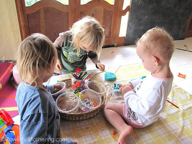 Loose Parts & Playdough