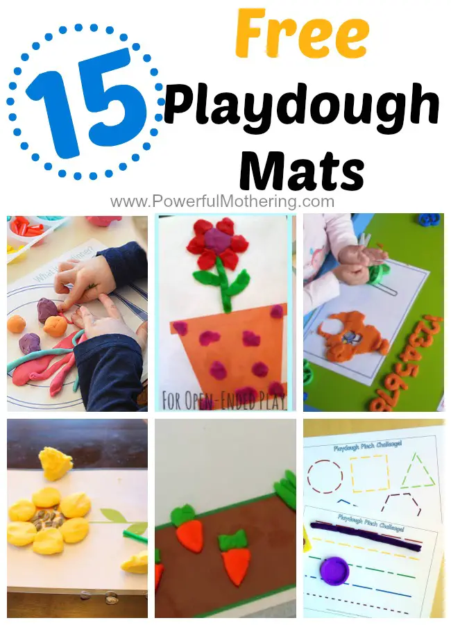 Christmas Playdough Mats - Free Printable! - Kids Activity Zone