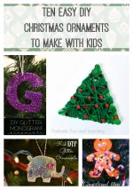 DIY Pipe Cleaner Trees Christmas Craft