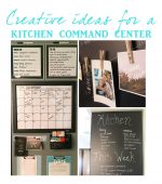 Get Organized with a Kitchen Command Center