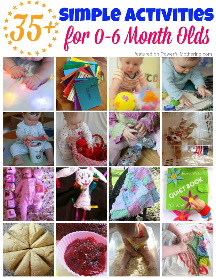 developmental activities for 6 month old