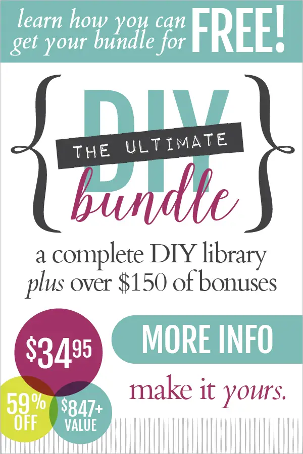 The Ultimate DIY Bundle SALE