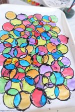 Stained Glass Art with Toilet Rolls