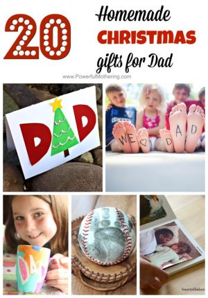 Homemade Christmas Gifts for Dad - So Thoughtful!