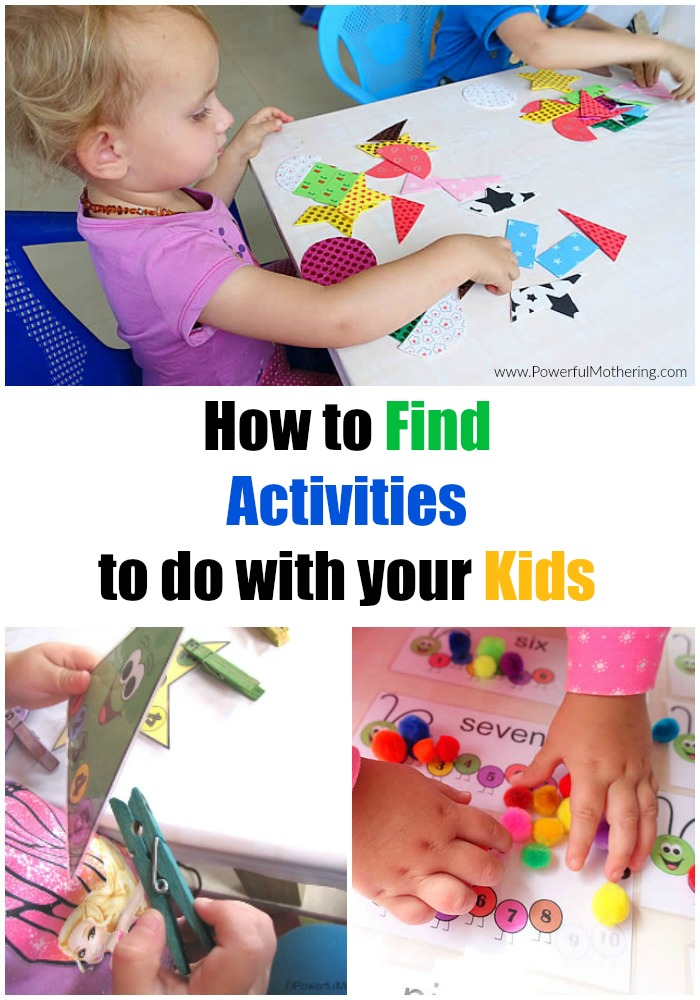 How to Find Activities to do with your Kids - Easy Guide