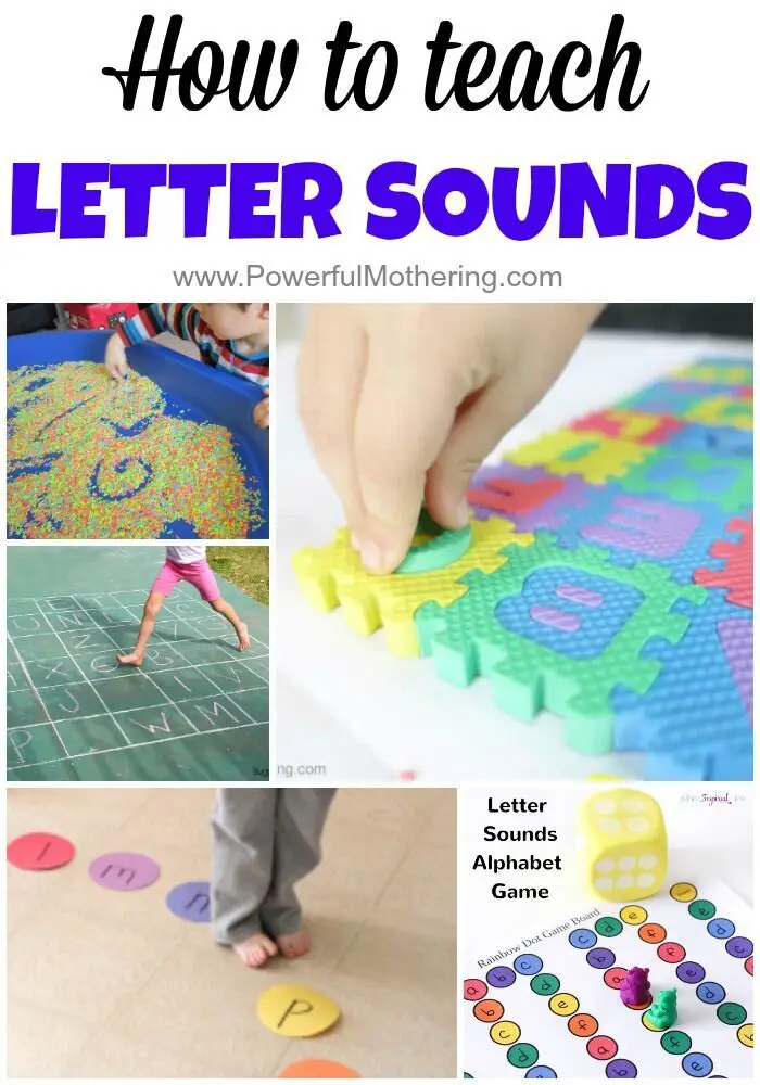 How To Teach Letter Sounds