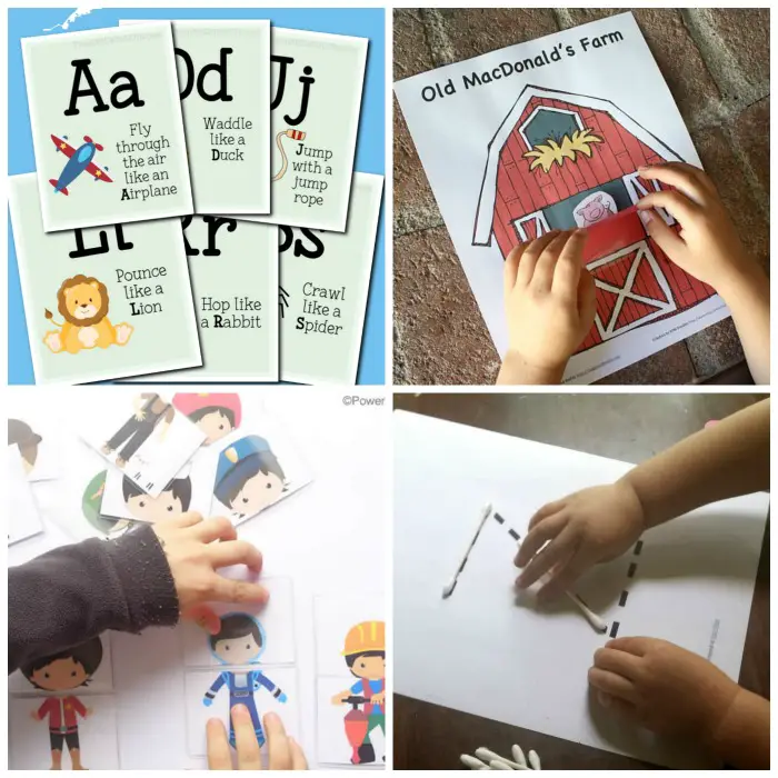 20+ Learning Activities and Printables for 2 Year Olds