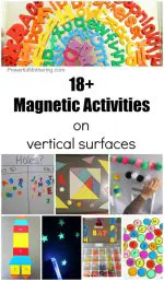 18+ Magnetic Activities on a Vertical Surface