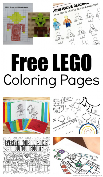 free coloring pages lego characters