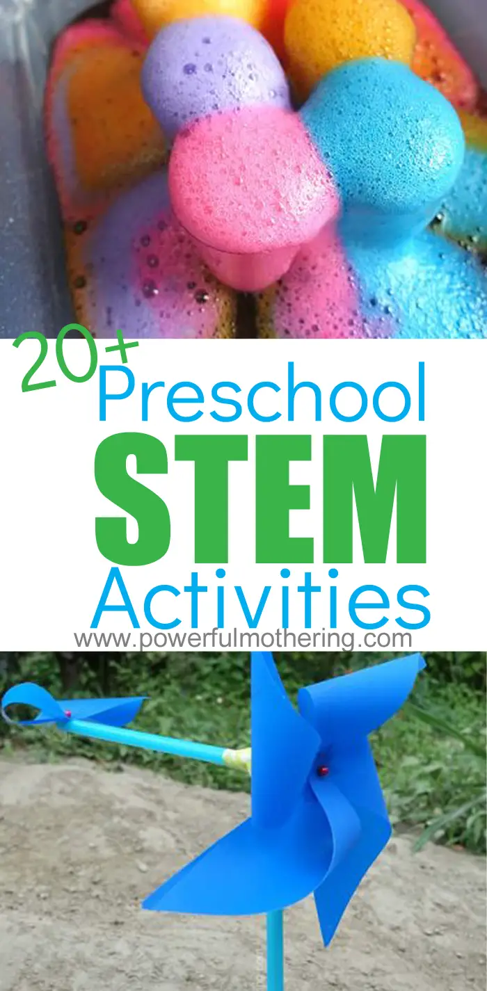 20 Preschool STEM Activities For Engaging And Encouraging Kids 