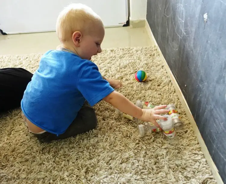 Roll Ball Knock Over For Toddlers