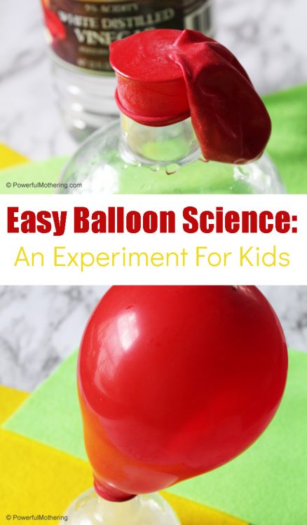 Easy Balloon Science Experiment For Kids