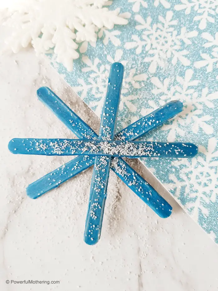 Popsicle Stick Snowflakes – Mama Instincts®