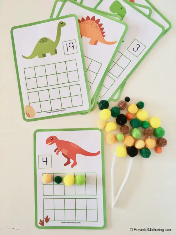 dinosaur math activities