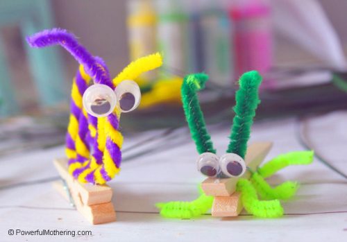 DIY Pipe Cleaner Insects Craft