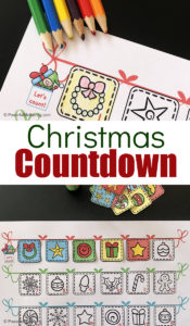 Countdown to Christmas with your kids. This free printable Christmas Countdown Chart is a simple way to help your children enjoy the magic of the Christmas season and anticipate the big day.