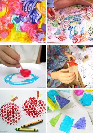 Fun Take Home Art Projects For Toddlers At Home Or At School