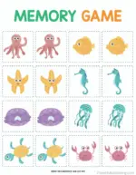 Under The Sea Printable Activities For Kids