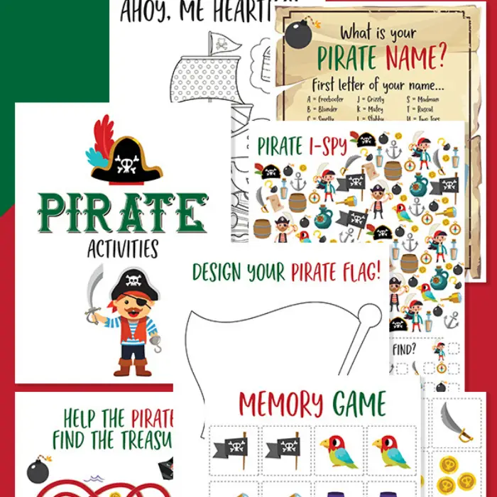 Free Printable Pirate Learning Pack Powerful Mothering