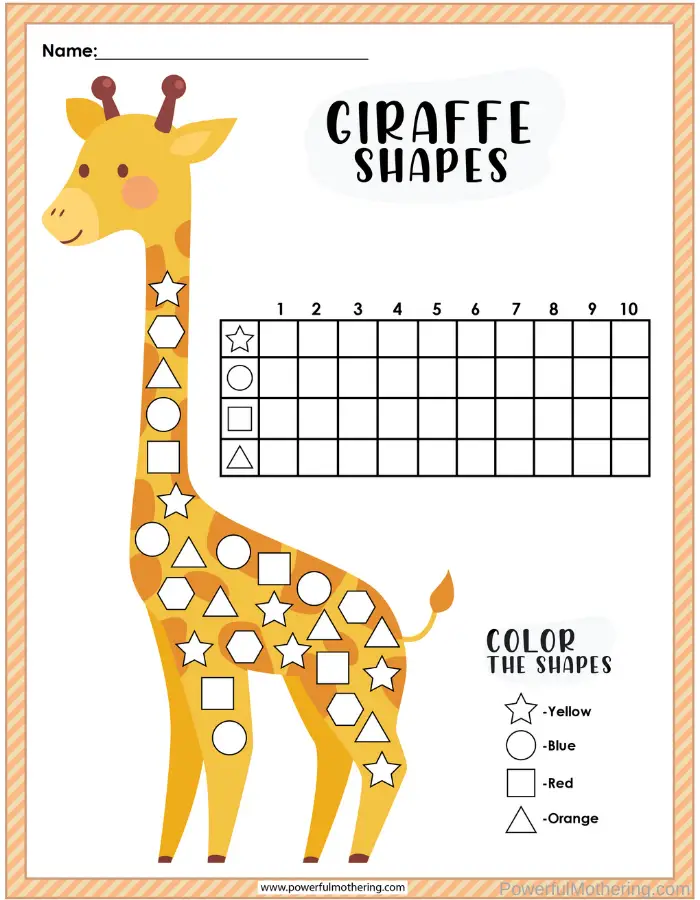 G is for Giraffe Learning Pack