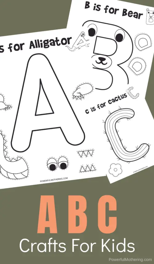 Printable ABC Crafts