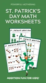 St. Patrick’s Day Math Worksheets