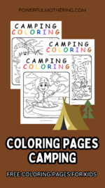 Coloring Pages Camping