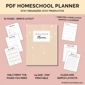 homeschool planner