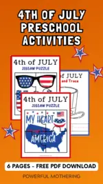 4th of July Preschool Activities