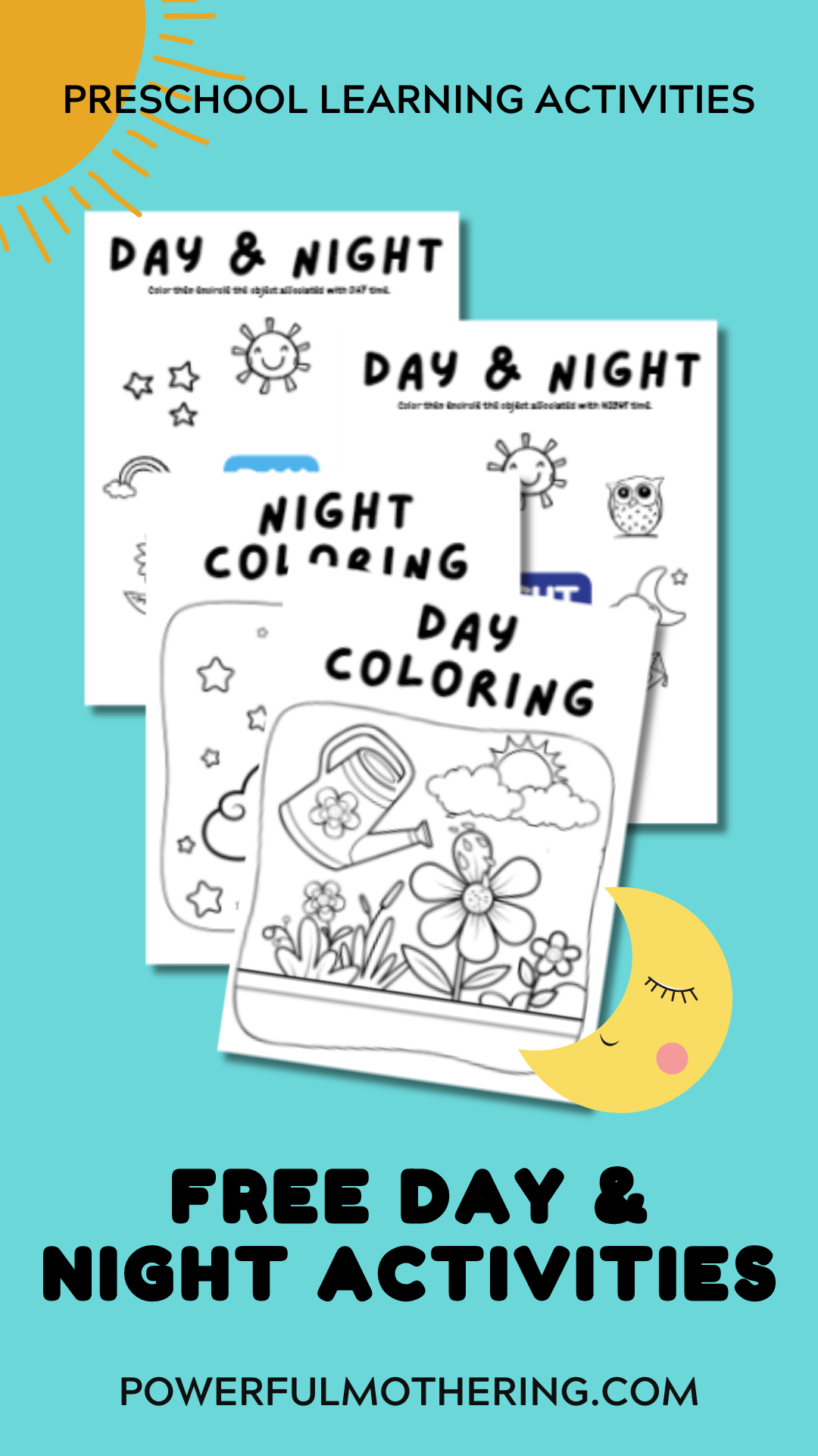 Day & Night Activities for Preschoolers