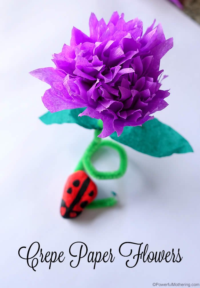 How to Make Crepe Paper Flowers