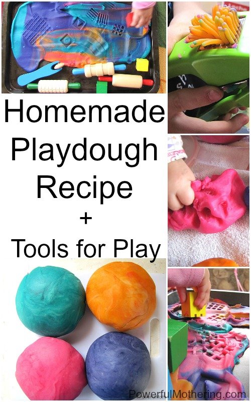 Homemade Playdough Recipe