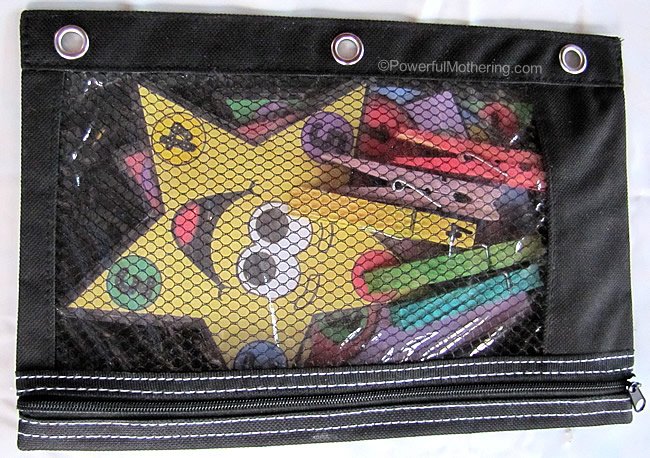 Busy bags storage