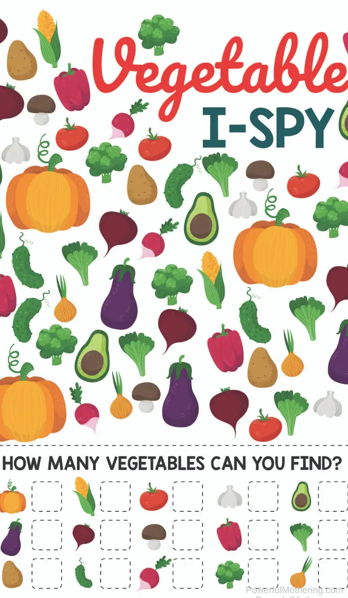 Vegetable I Spy