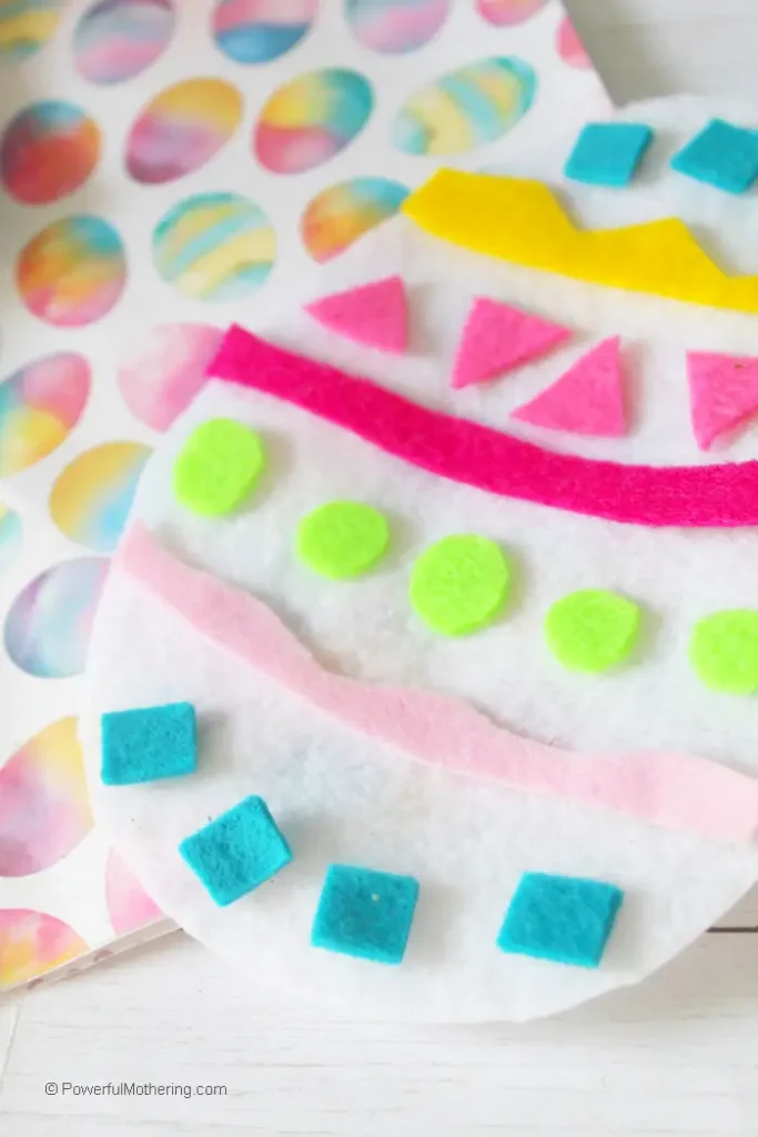 Felt easter craft 