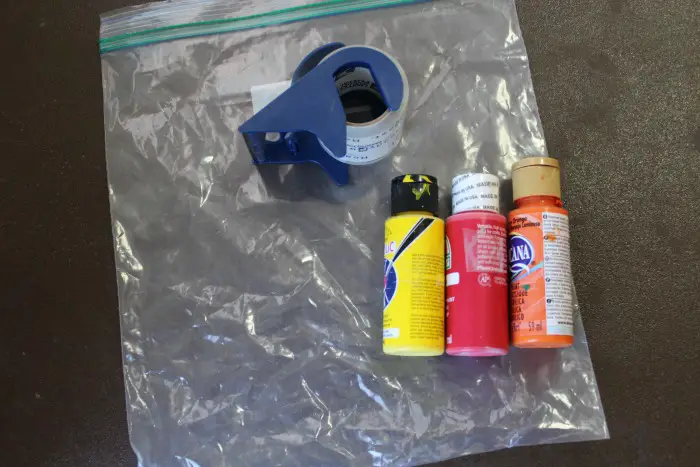 diy sensory fire bag

