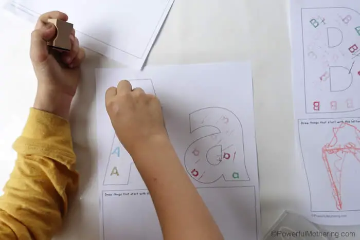 printable abc worksheets