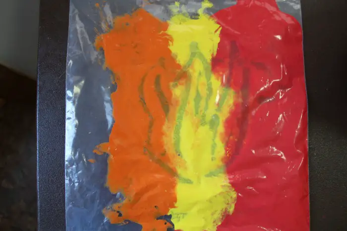Fire No Mess Sensory Bag