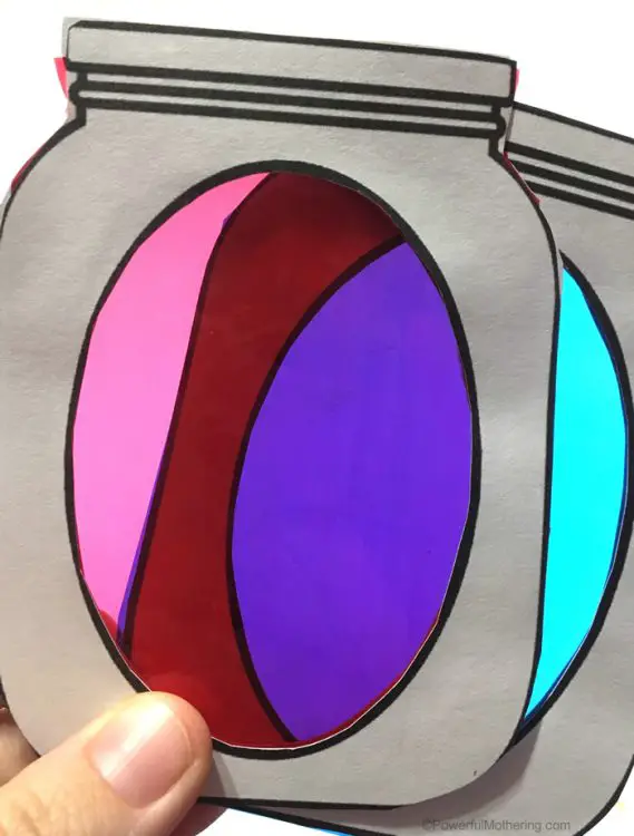 red and blue is purple