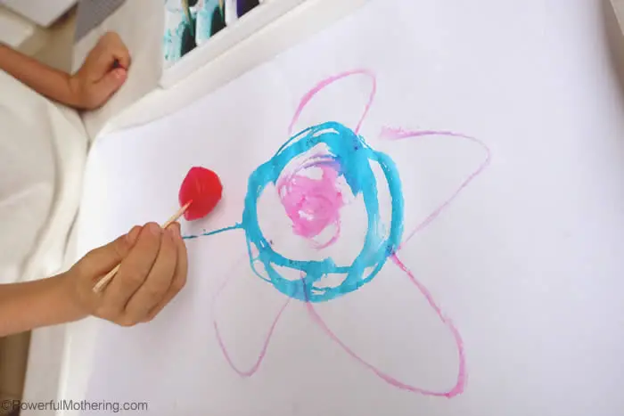 drawing with color ice 