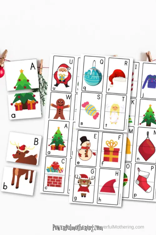 Christmas ABC Match