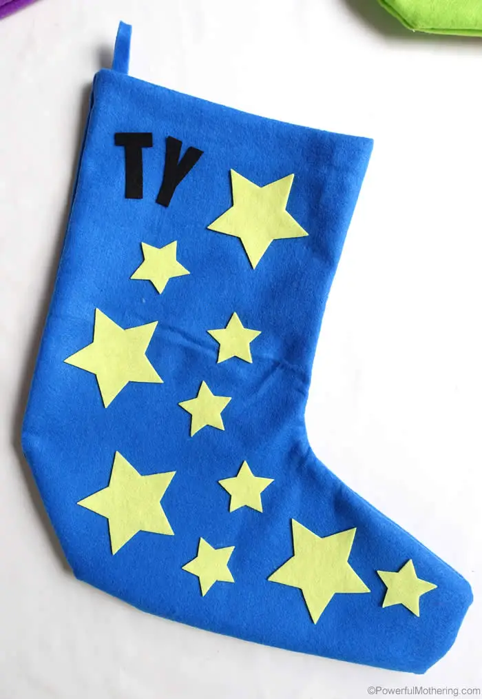 diy-star-christmas-stocking