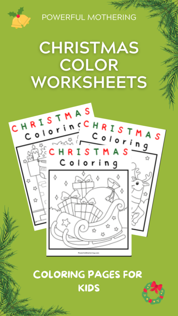 Christmas Color Worksheets