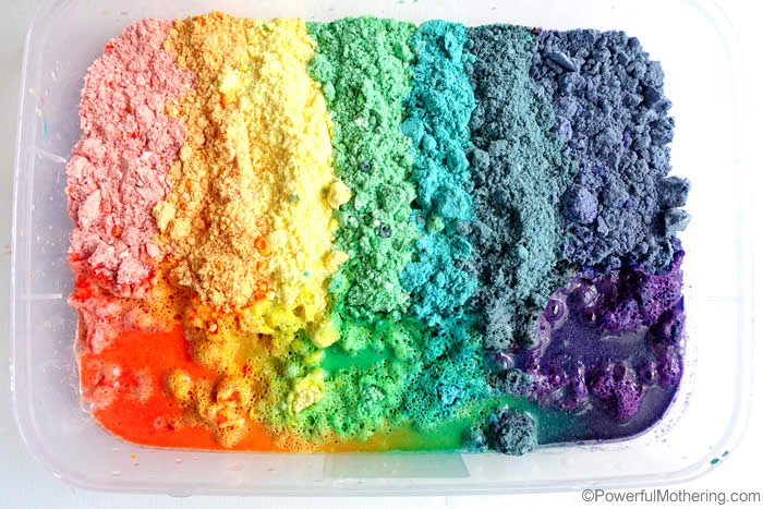 fizzing preschool science